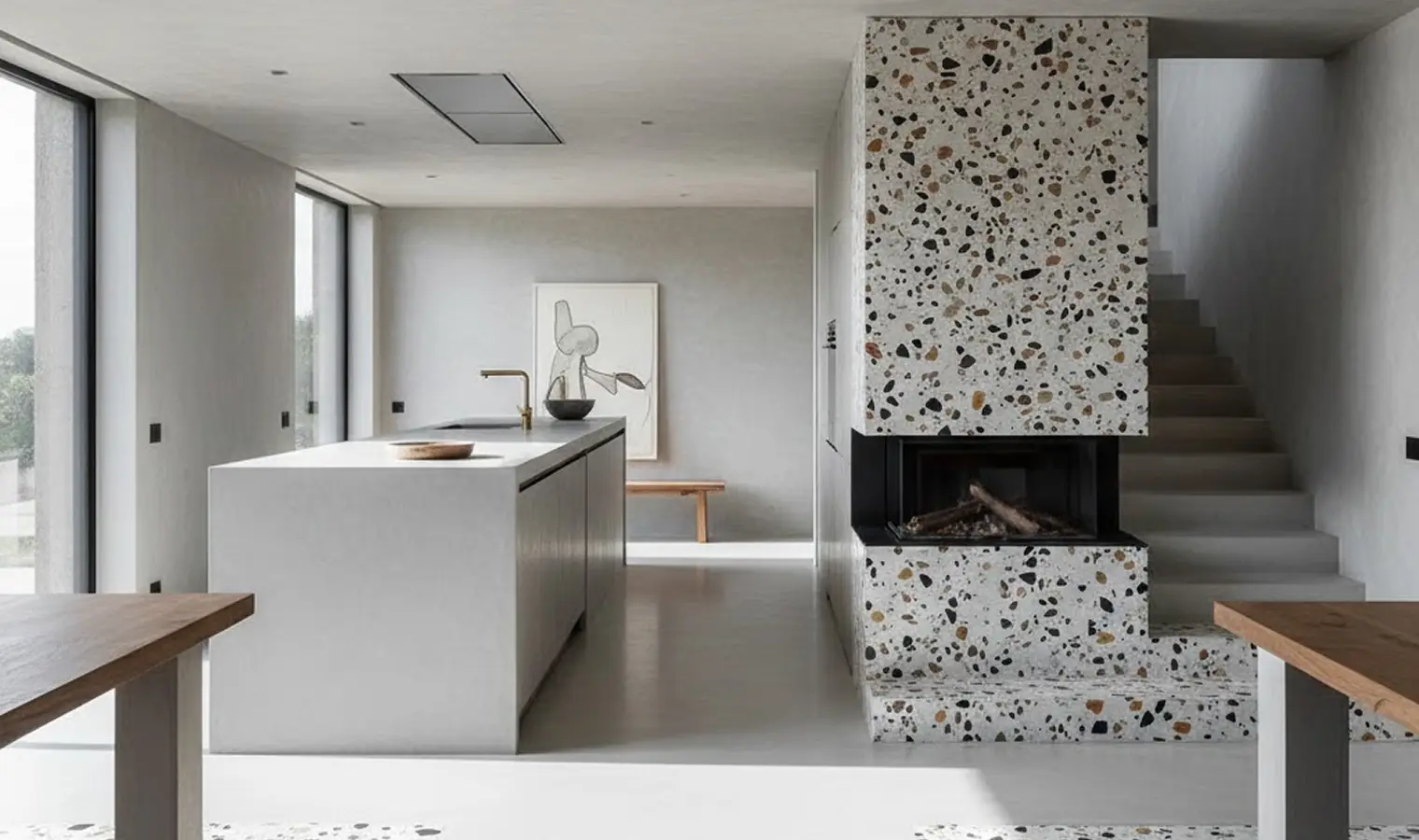 Micro Cement & Terrazzo – The Future of Surface Finishes